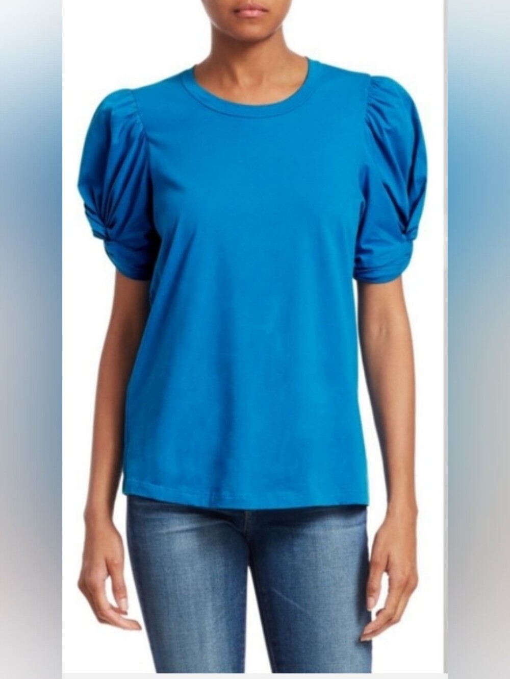 A.L.C Kati Puff Sleeve Top